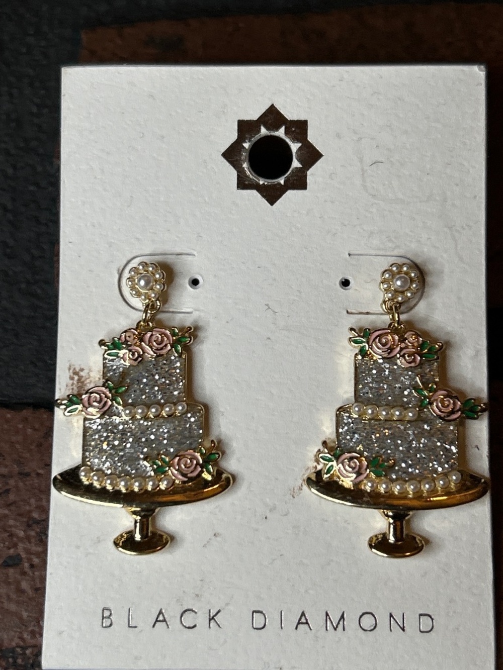 Wedding Cake Earrings